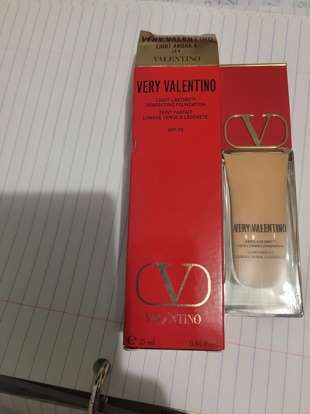 Very Valentino In Shade La4 Light Ambra